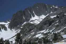 North peak, from Hidden Lake