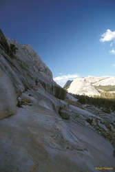 Scott at the base of Guppie Wall