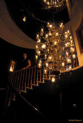 Jess in the B&B just north of Mendocino