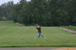 James looking for a catch