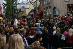 At last, the parade cometh