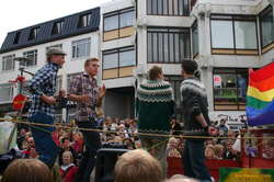 East Fjords Pride - haybales, and farm clothes