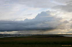 Interesting clouds over Reykjavík (with a sting)