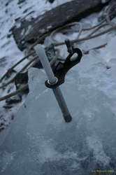 Taking a core sample