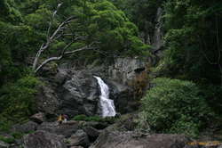 Matthew and David at Frog Falls