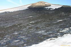 More of the dirt cones