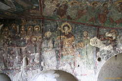 Church of St George, note missing faces