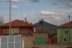 Storks in a small town not on our maps