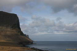 Sellátranes lighthouse, on the south shore of Patreksfjörður