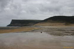 The beach at Kollsvík