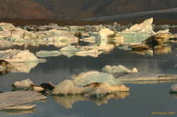 Dawn at Jökulsárlón