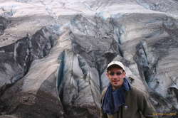 Scott at Svínafellsjökull