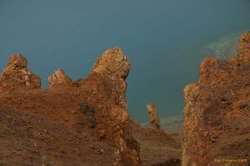 Viti and the slopeside leading down