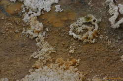 Sulfur crystals at Viti