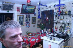 Gunni in our kitchen