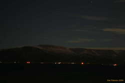 Esja under the moonlight