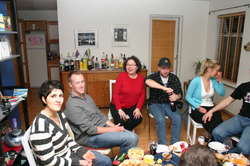 Karine, Matt, Teresa, Guido, Gunnhildur