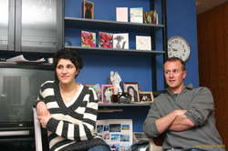 Karine and Matt are enthralled