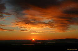 Sunset over Reykjavík