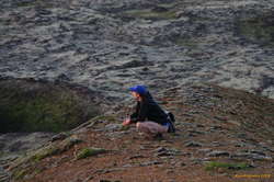 Wolfgang admires the view