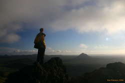 Karl, looking over to Keilir