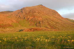 Sunset on Trölladyngja