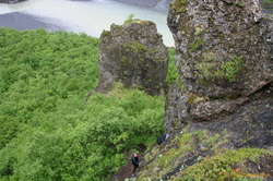 Nerida coming up the chain