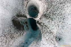 Beautiful round sinkhole