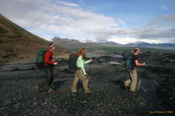 Karl, Nerida and Jared on Abbey Road. (einhvað svo leiðis)