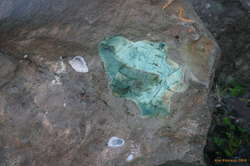 Chalcedony, and some geodes. Amazing rocks around here