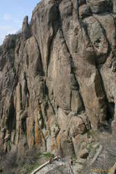 The cliffs of the citadel