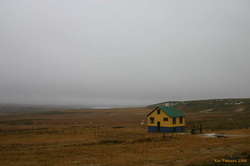 Colourful country house