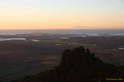 Reykjavík and Snæfellsjökull from Vífelsfell
