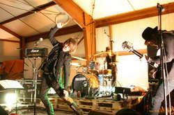 Daniel Águst and Krummi as Esja