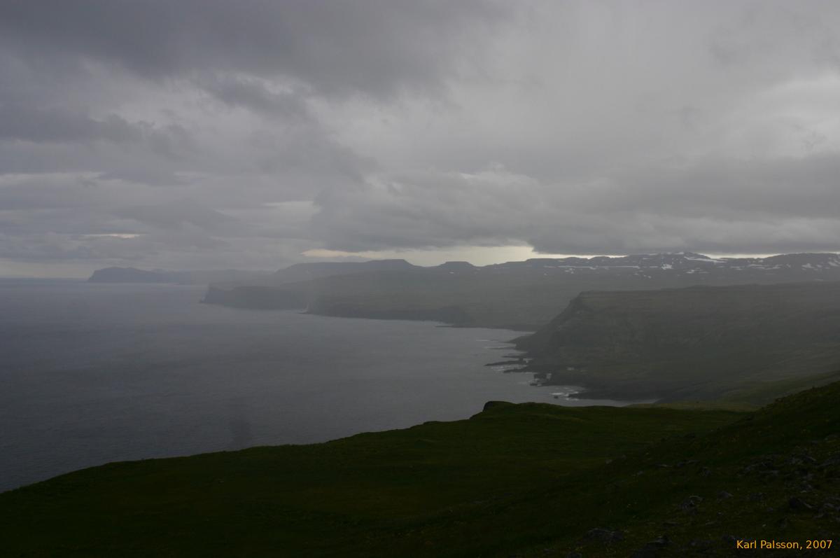 We walk as far south as the last peninsula.
