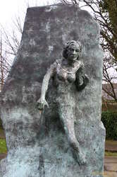 Equality breaking out, a sculputre by Galway Cathedral