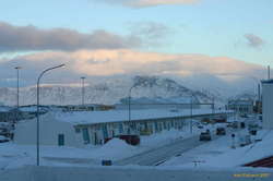 Esja over Grandi, from the Maritime museum