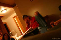 Sandra has a good laugh