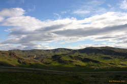 Looking out over Hvergerði