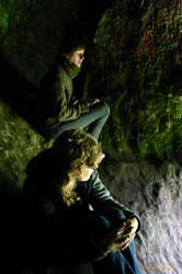 Marian and Liza in Snorri's Kingdom