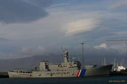 Big spaceship over Oðinn