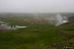 Looking south down into Grænadalur