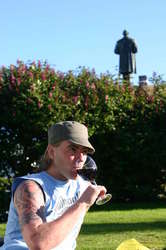 Arnir relaxes in style