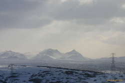 Trölladyngja and Grænadyngja from Vífellstaðirhlið