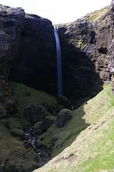 Alex and Wolfgang at Hrossafoss