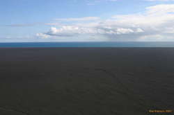 Mýrdalssandur out to the sea