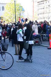 Not everyone is on foot