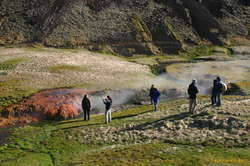 Strolling around Reykjadalur