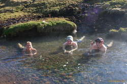 Katrin, Wolfgang and Fabio