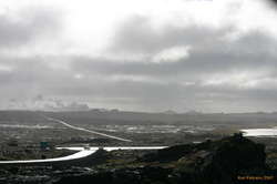 Shiny lava fields on Reykjanes